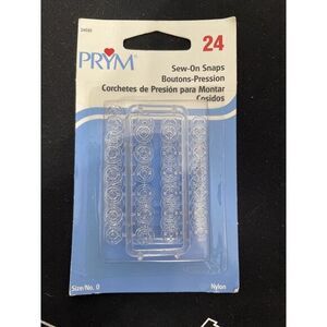 NWT Prym 24 Sew on snaps for sewing or crafts vintage
